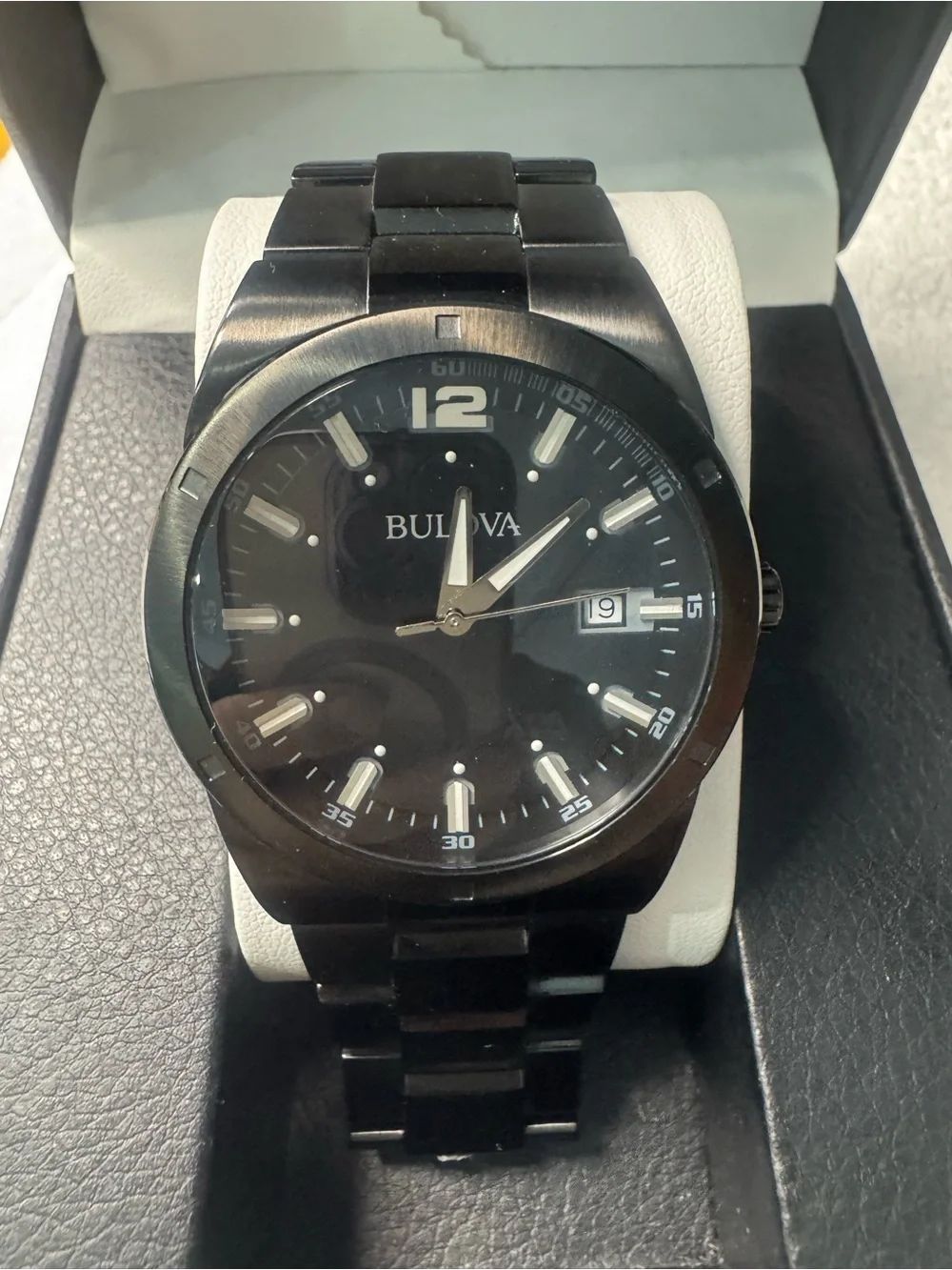 Bulova bold black
